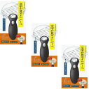 【3個セット】LEDライト付 文字が見やすい大型レンズタイプ【3個セット/メール便送料無料】