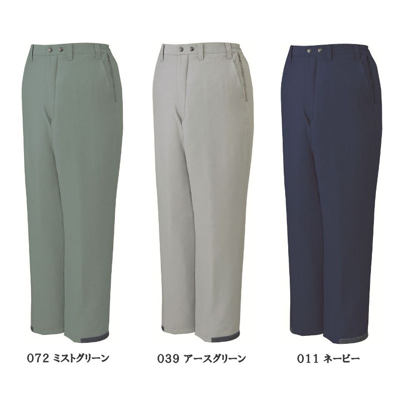 アクティブワークを支えるエコ防寒パンツ