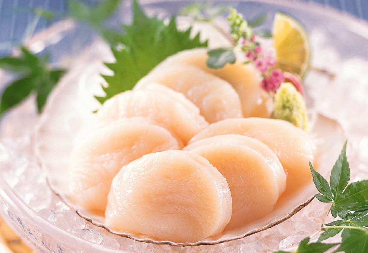 寿物産 北海道産 冷凍ほたて ホタテ 帆立 北海道産 お刺身 生食用 加熱もOK 生ほたて貝柱 たっぷり1kg 使いやすい 3Sサイズ（オホーツク海の大粒サイズ/約41から50粒前後：3.5〜5cm） お歳暮 お中元 父の日 母の日 ギフト 玉冷 ほたて 割れ無し お好みの個数を解凍利用のサムネイル