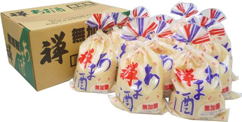 カネジュウ食品　禅　あま酒　無加糖　400g（5〜6人前）×40袋　2倍濃縮タイプなのでお得です