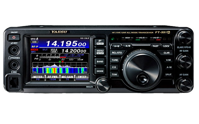 八重洲無線 FT-991AM+SPS400D+SP-10 HF.50.144.430MHzアマチュア無線機　50W