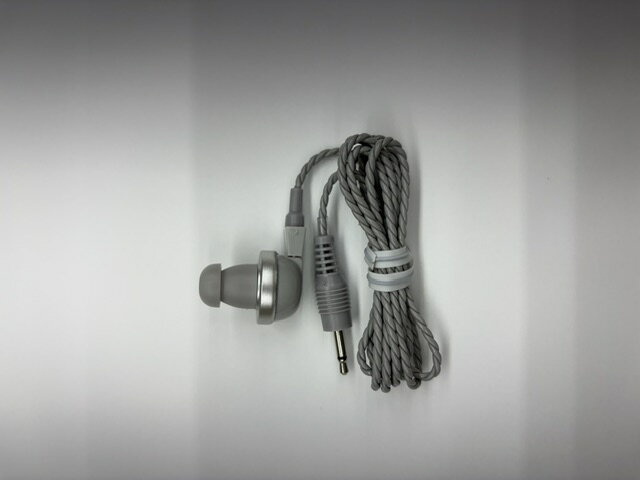 Ashida Acoustics PR-17 Earphones, 2.5mm Jack (1m Cord), Gray