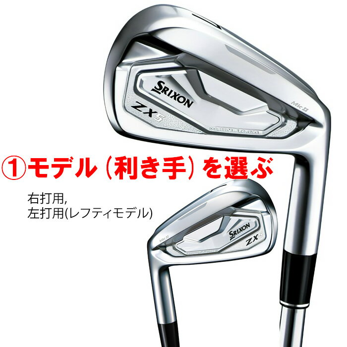 ☆マラソン期間中限定☆ポイントアップ中!【カスタム】2022 ダンロップ スリクソン SRIXON ZX5 Mk II IRON アイアンDynamic Gold スチールシャフト 6本セット(#5～9,PW) 2