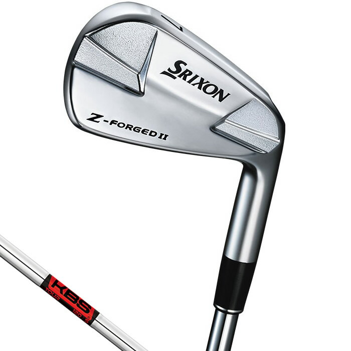 2023 ダンロップ スリクソン Z-FORGED II アイアン KBS TOUR スチールシャフト 6本セット(#5〜9,PW)