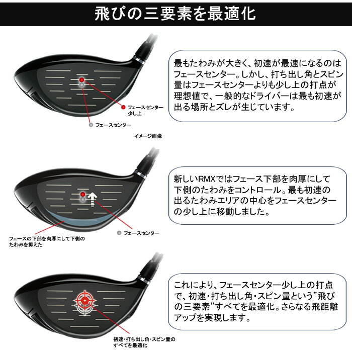 ☆マラソン期間中限定☆ポイントアップ中!【2023 新作 最新モデル 数量限定】ヤマハ リミックス YAMAHA RMX VD/R ドライバー(標準カスタムシャフト)TENSEI Pro Blue 1K 50/右 (2023年10月20日発売）送料無料 3