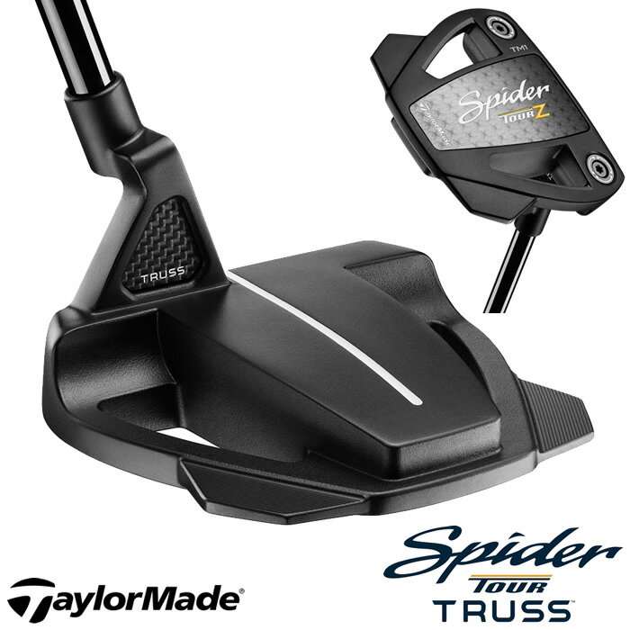 ☆マラソン期間中限定☆ポイントアップ15倍中!テーラーメイド TaylorMade Spider TOUR Z TRUSS TM1 スパイダー ツアー ゼット トラス パター TM1 トラスヒール[日本仕様］(2024年3月8日発売)おすすめ 送料無料