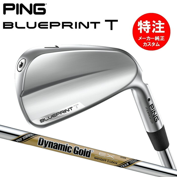 【2024 新作 最新モデル】カスタムオーダー ピン ブループリント T アイアン PING BLUEPRINT T IRON(6〜8本セット)Dynamic Gold EX TOUR ISSUE[日本仕様](2024年2月8日発売) TPBIP