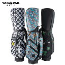 新製品 2024年モデル ヤックパック/YAKPAK GOLF キャディバッグ YP-003 ユニセックス 軽量 3.4kg