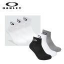 オークリー 3P ソックス 25-27cm 93238JP Oakley 3P SOCK