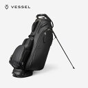 【2025 新作 最新モデル】ベゼル/VESSEL Player 5.0 Pro Stand Black プレイヤー5.0 プロ スタンド キャディバッグ シングルストラップ