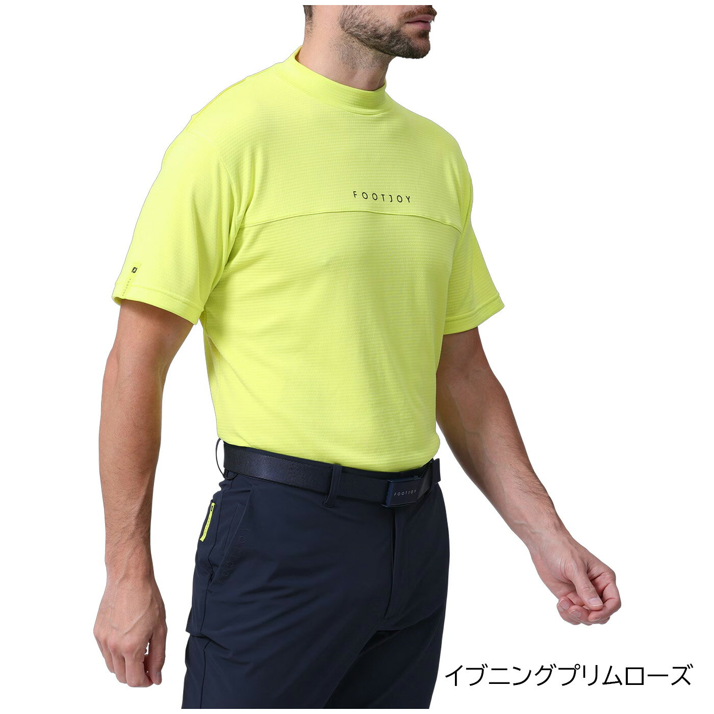 フットジョイ メンズ 半袖モックネックシャツ FJS24S04 2024年 春夏 モデル SALE