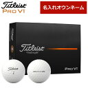 【ポイントアップ中! 7月11日1時59分まで】【オウンネーム】Titleist Pro V1/タイトリスト プロブイワン 2025年 最新モデル