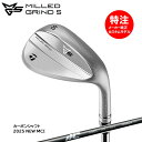 カスタムオーダー テーラーメイド MG5(MILED GRIND 5) Wedge ミルドグラインド5 ウェッジ カーボンシャフト 2025 New MCI[日...
