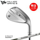 カスタムオーダー テーラーメイド MG5(MILED GRIND 5) Wedge ミルドグラインド5 ウェッジ カーボンシャフト SteelFiber i[日...