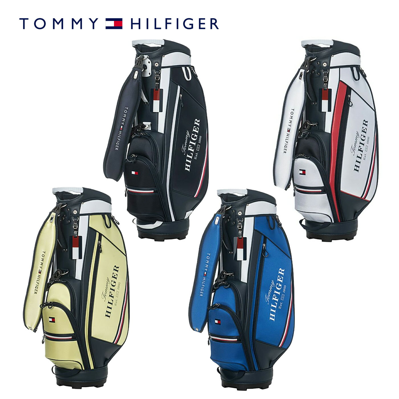 トミーヒルフィガー ゴルフ TOMMY HILFIGER GOLF キャディバッグ THMG5SC5 メンズ レディース 2025年モデル