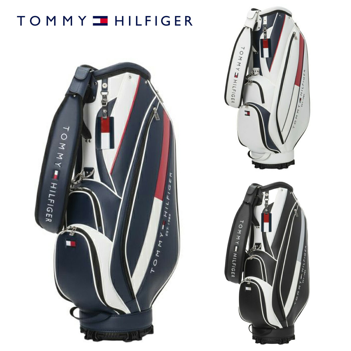 トミーヒルフィガー TOMMY HILFIGER GOLF キャディバッグ THMG4SC5 メンズ レディース 2024年モデル