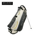 【ポイントアップ中! 7月11日1時59分まで】BELDING ベルディング キャディバッグ サンバード 2.0 HBCB-850160 グラファイト・エスプリ...