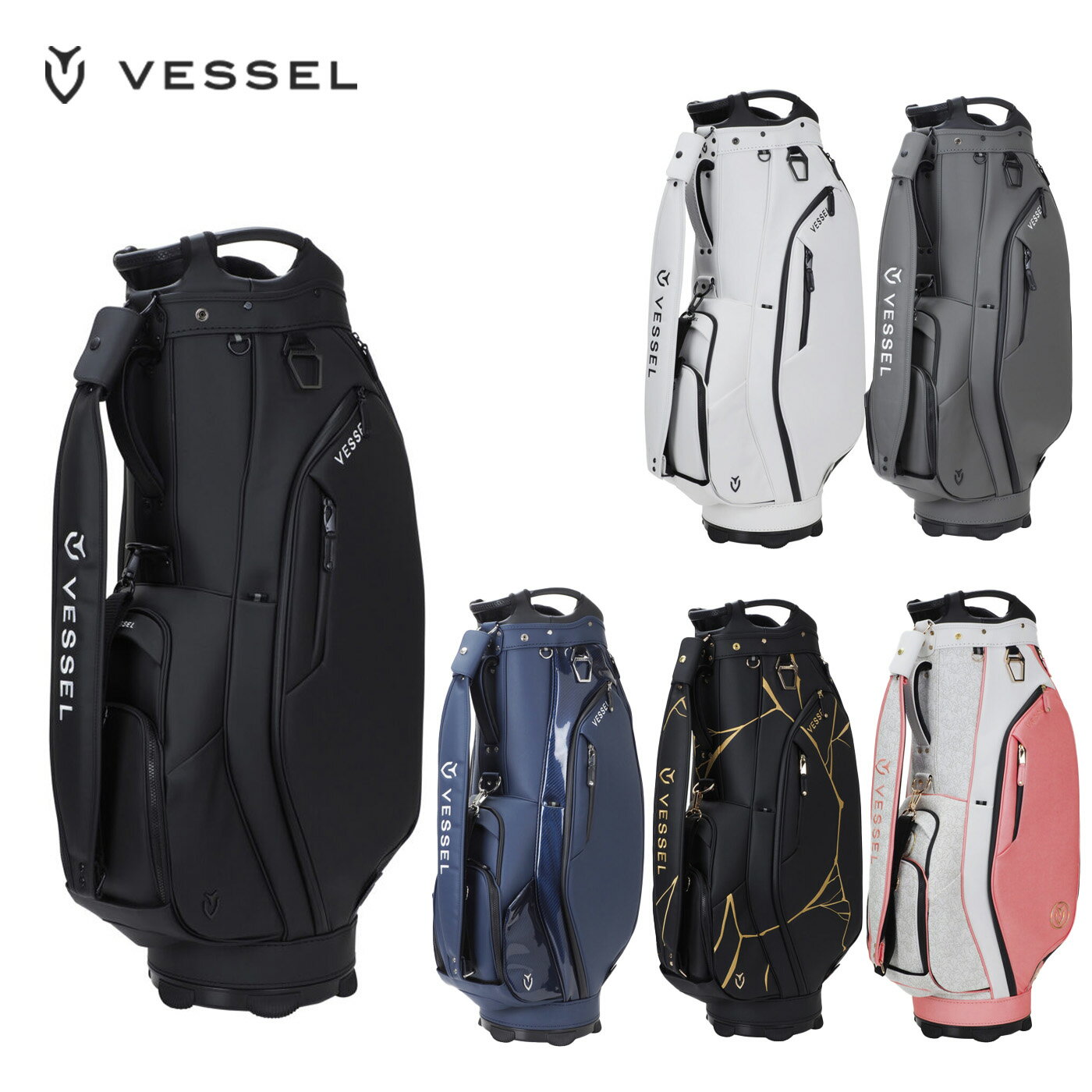 ベゼル VESSEL キャディバッグ LUX 7 JP 2.0 2025年モデル