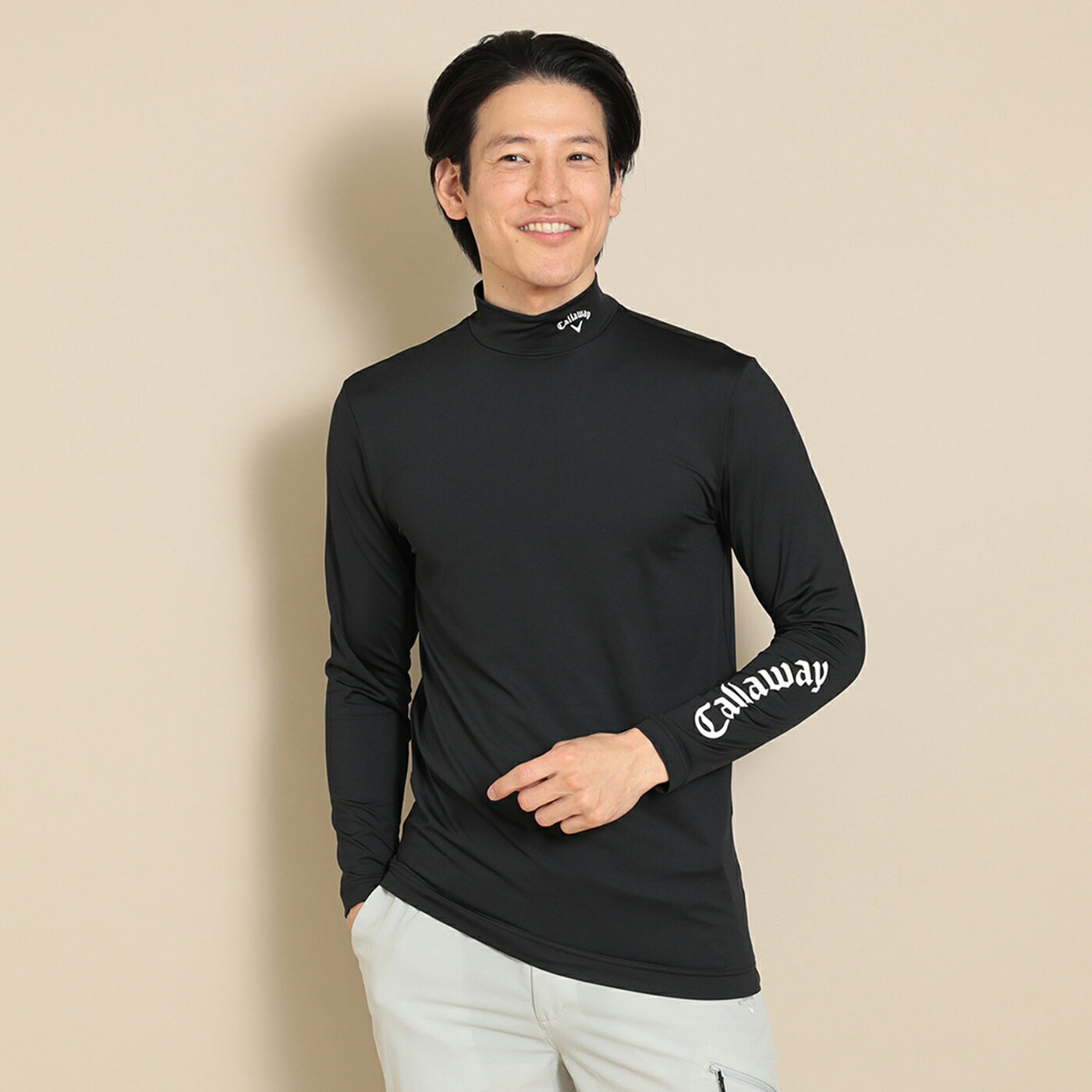 キャロウェイ Callaway クールコア天竺ハイネックインナーシャツ C24932100 メンズ 2025F/W