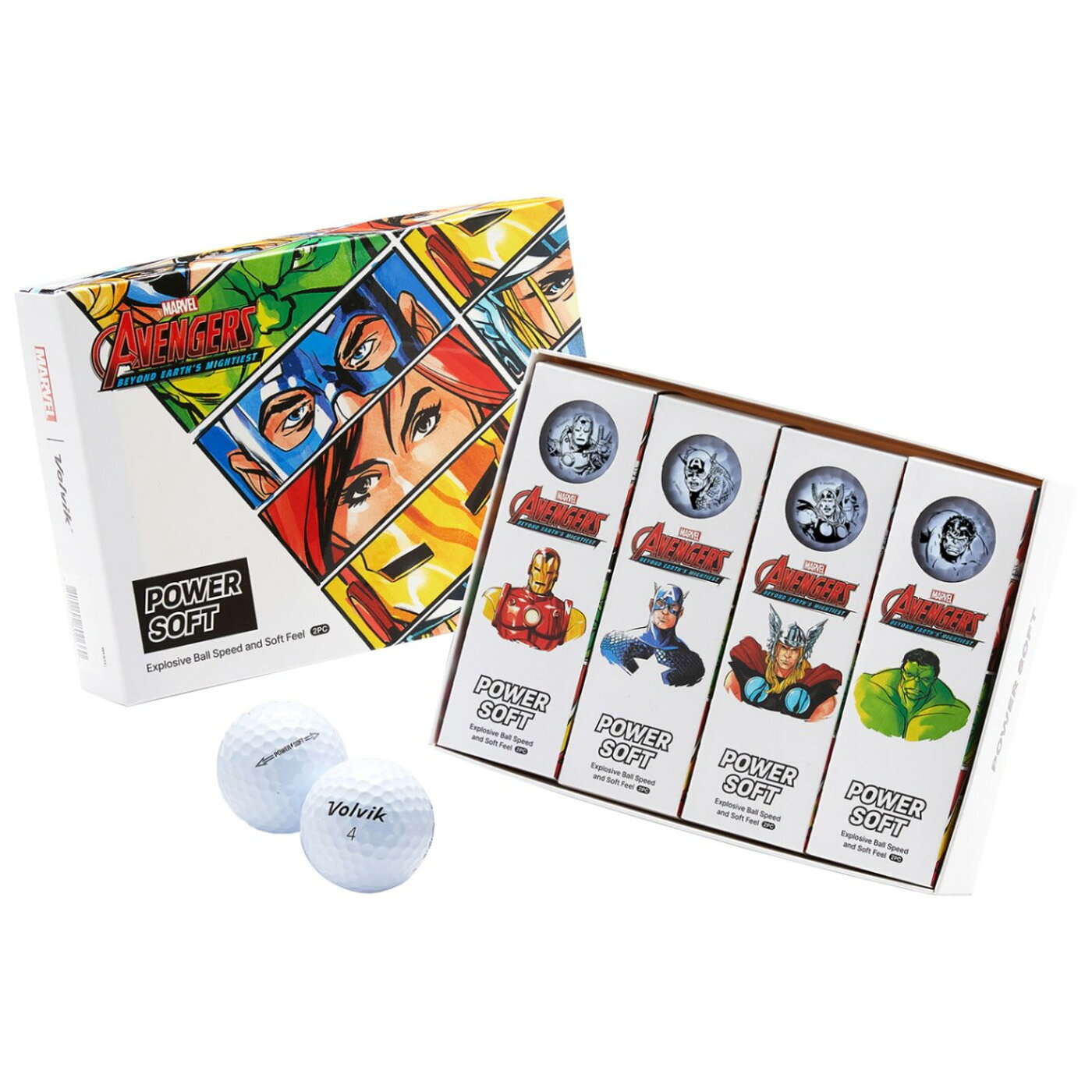 ボルビック VOLVIK MARVEL POWER SOFT DZ VV5RNA11 1ダース 12個