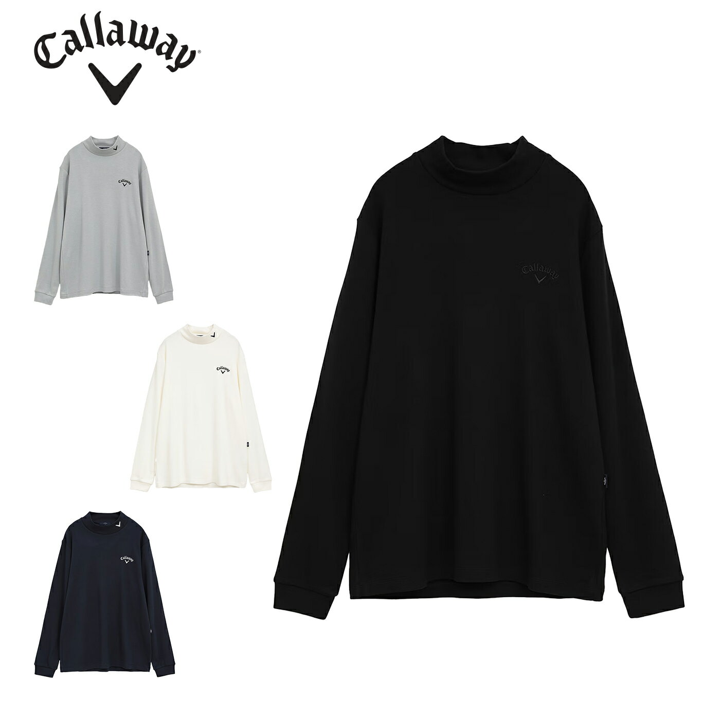 キャロウェイ ウェア モックネックシャツ メンズ 2025年 秋冬 C25233111 Callaway