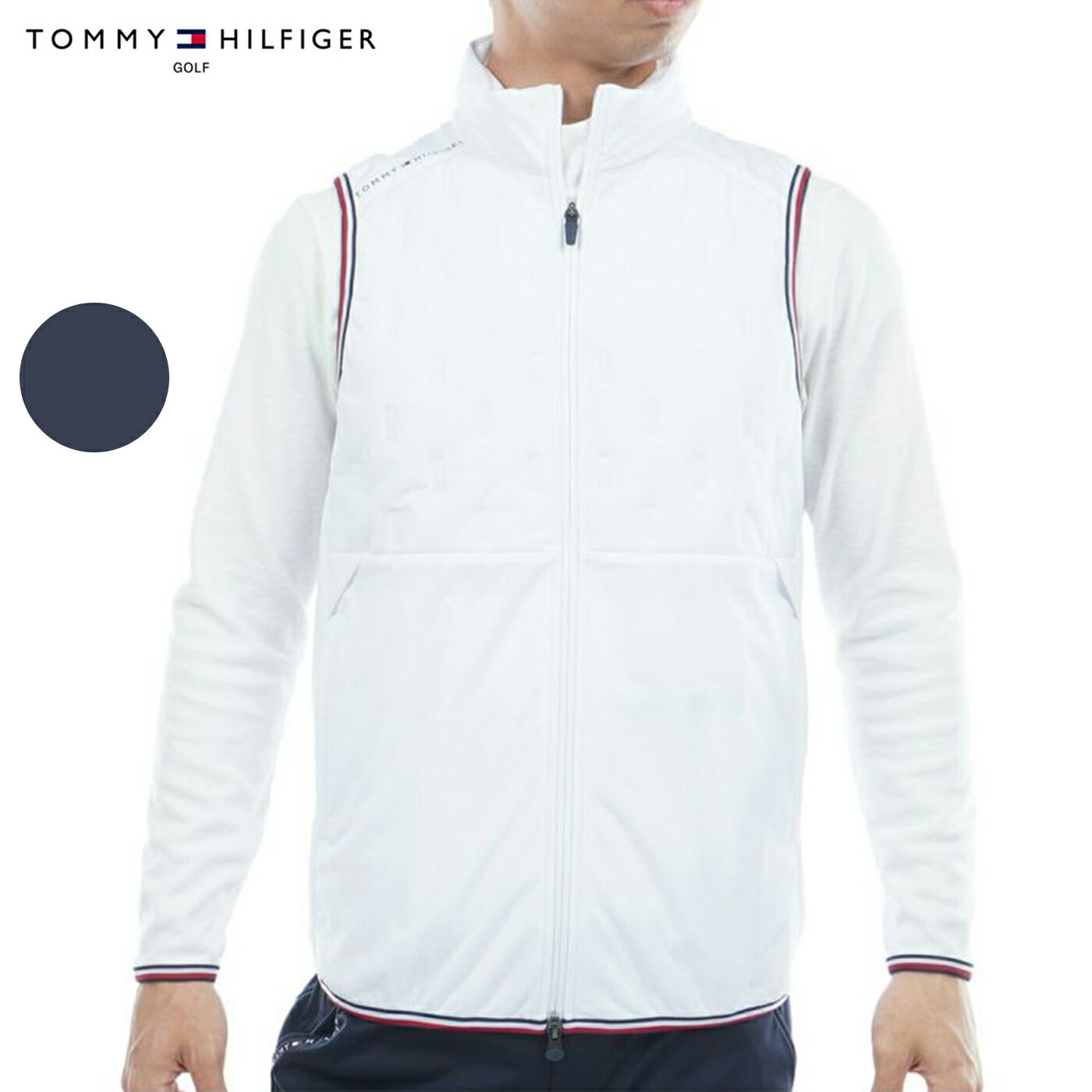 トミーヒルフィガー ウェア メンズ ベスト 2025年 秋冬 TOMMY HILFIGER THMA577 2025F/W