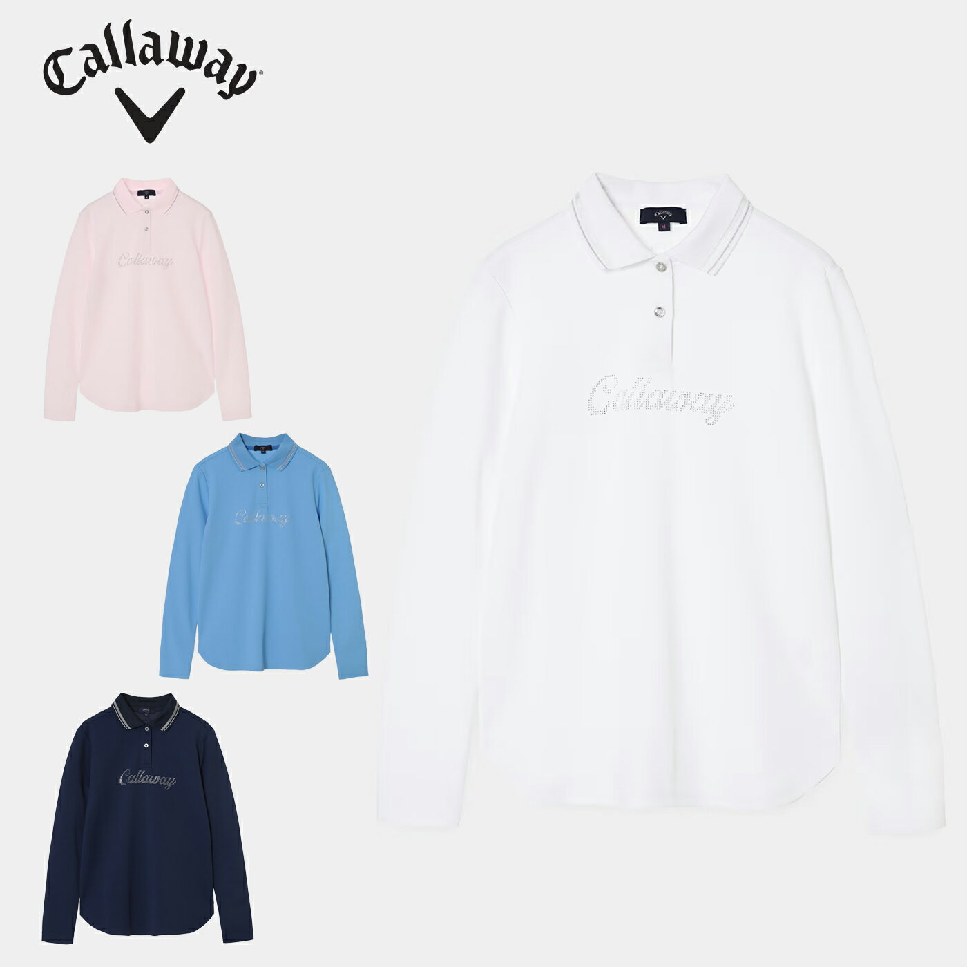 乐天商城 - キャロウェイ ウェア ポロシャツ レディース 春夏 C26133200 Callaway 2026S/S