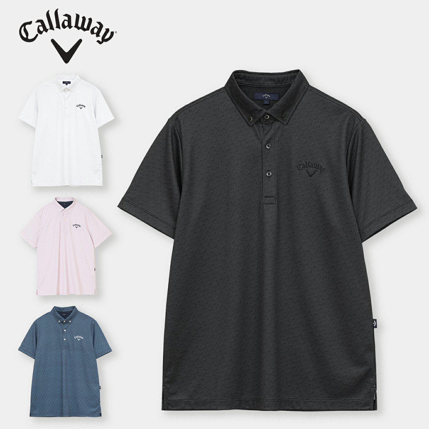 樂天商城 - キャロウェイ ウェア メンズ 半袖シャツ 春夏 C26134109 Callaway 2026S/S
