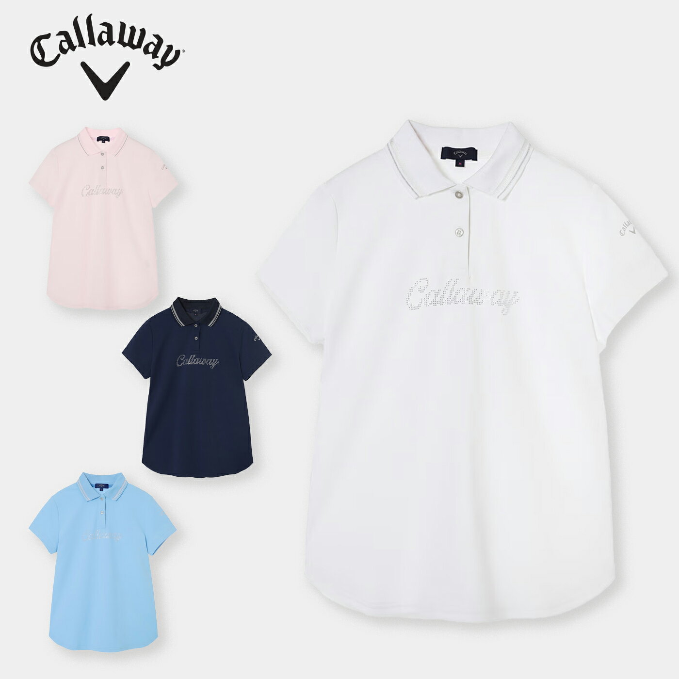 樂天商城 - キャロウェイ ウェア ポロシャツ レディース 春夏 C26134200 Callaway 2026S/S