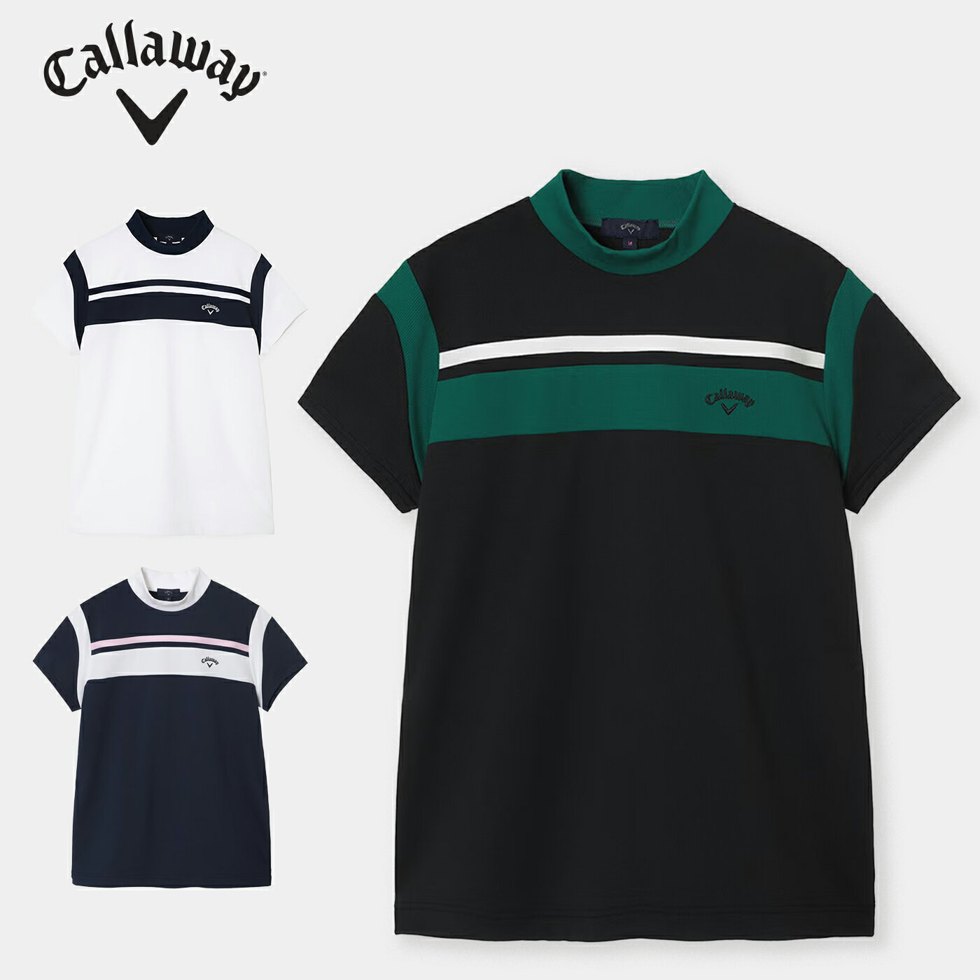 乐天商城 - キャロウェイ ウェア モックネックシャツ レディース 春夏 C26134202 Callaway 2026S/S