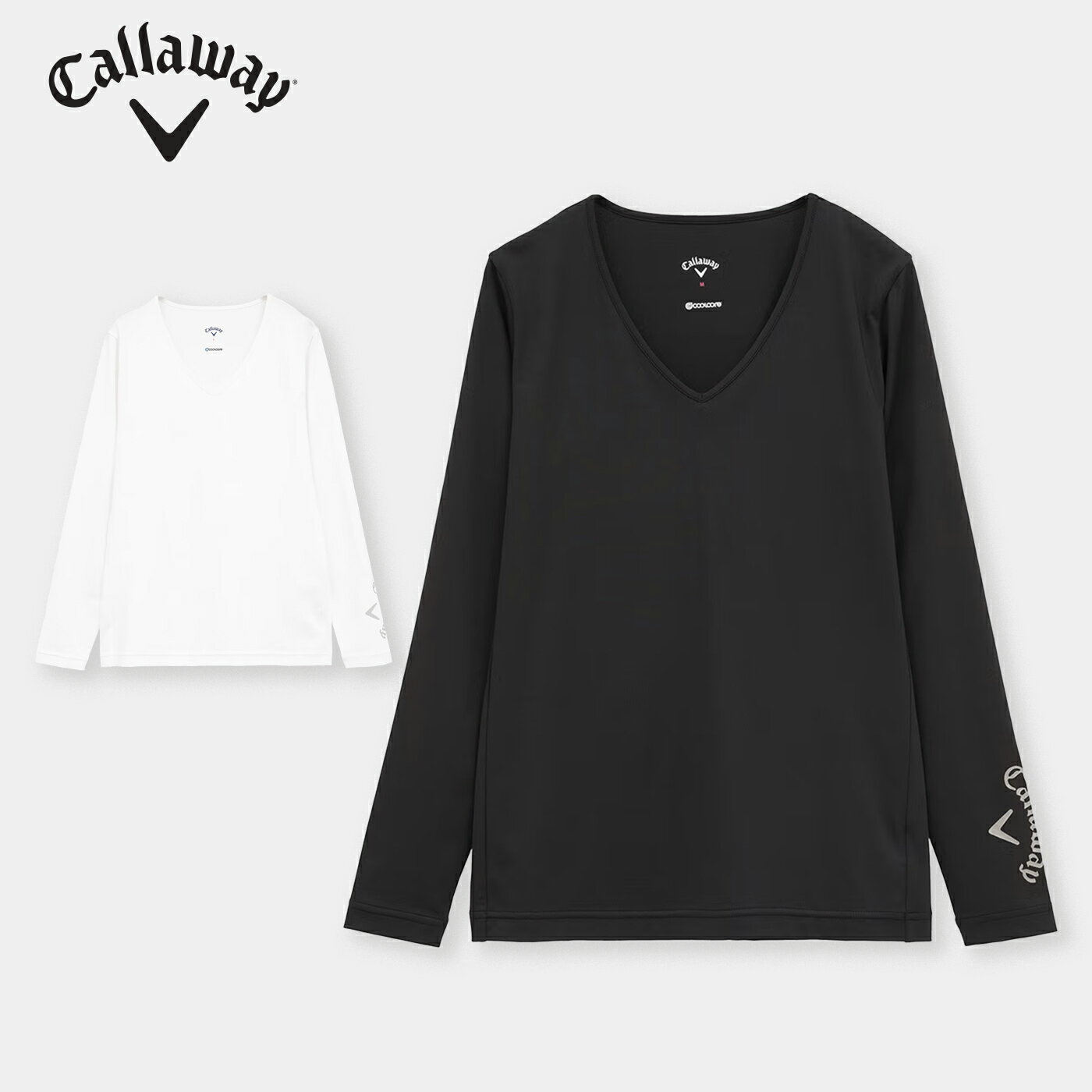 ※商品の性質上、お客様都合によるサイズ交換・返品はお受けしておりません。予めご了承下さい。 ※実店舗と在庫を共有しておりますので、売り切れの場合はご容赦下さい。 ※ご覧になる機器環境などにより色合いが異なって見える場合があります。 商品説明 商品名 クールコア天竺Uネックインナーシャツ(WOMENS) 品番 C26932201 素材 ポリエステル87%、ポリウレタン13% 原産国 ベトナム 概要 3シーズン、レイヤードで活躍するソフトコンプレッションインナーです。 クールコア素材を使用しているので、吸汗速乾により恒久的にクーリング効果を得られます。 UPF50を要しているので、強い日差しの中でも安心して着用することができます。 ＜クールコア＞超吸収、超拡散、冷却効果 ＜eco Quality＞リサイクル原料を30％以上使用した素材 吸汗速乾性、UPF50 【当店のご紹介】 コトブキゴルフKG-NETは東京都上野にある、昭和42年にオープンした大型ゴルフ用品専門店です。 Callaway/Titleist/DUNLOP/PING/FOURTEEN等、取扱商品は全てメーカー取引の国内正規品となります。 定番商品の他、カスタムクラブやおしゃれでかわいいメンズ・レディースウェア等おすすめ商品、 優しくて打ちやすい人気の飛び系アイアン、初心者からベテランまで喜ばれるツアーモデルなど、 出来るだけ格安に買ってよかったと思える商品を取り扱い中です。 父の日・母の日・敬老の日・誕生日・クリスマス・コンペ景品といったプレゼントにも是非当店をご利用ください。