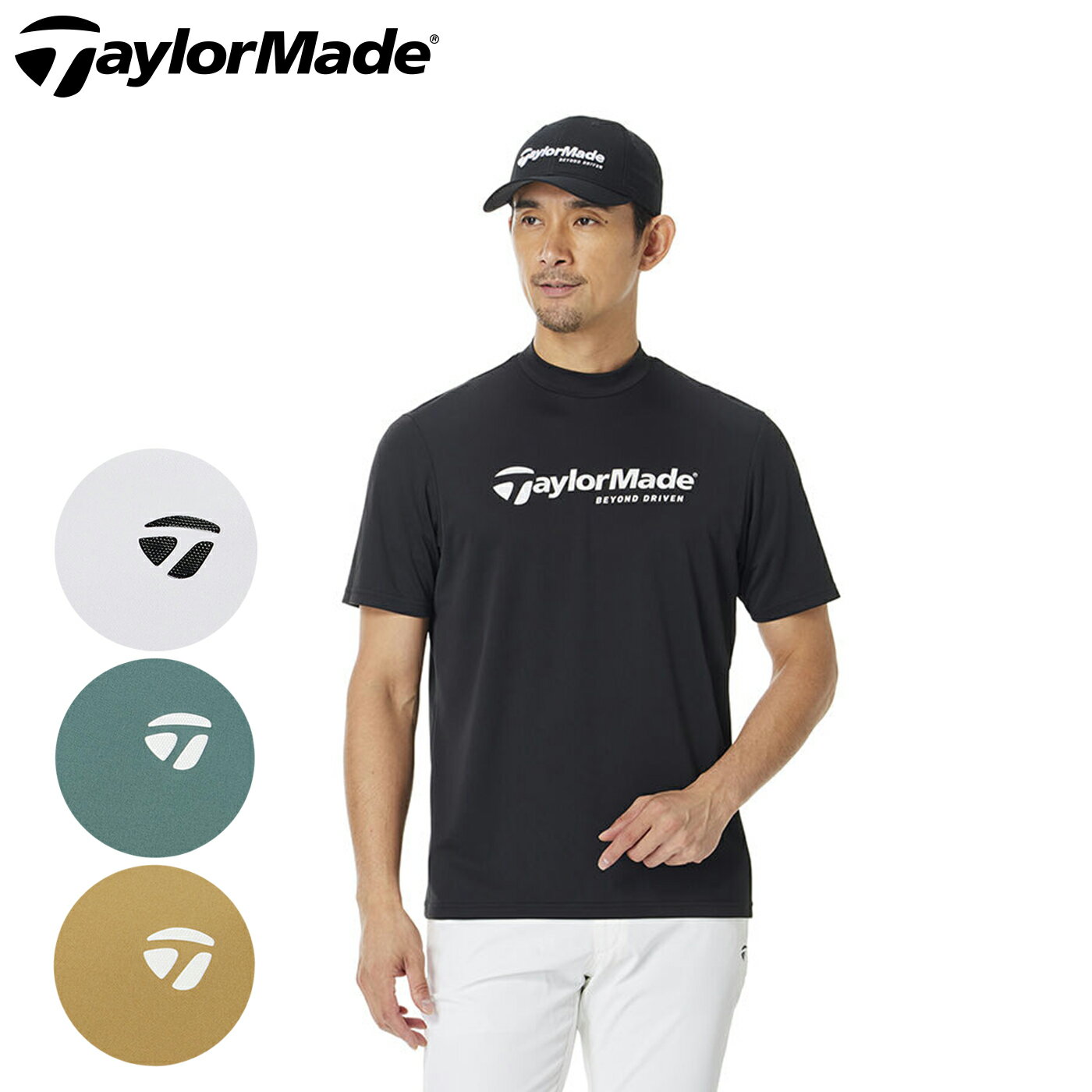 テーラーメイド ゴルフ ウェア メンズ モックシャツ 春夏 TL746 TaylorMade 2026S/S