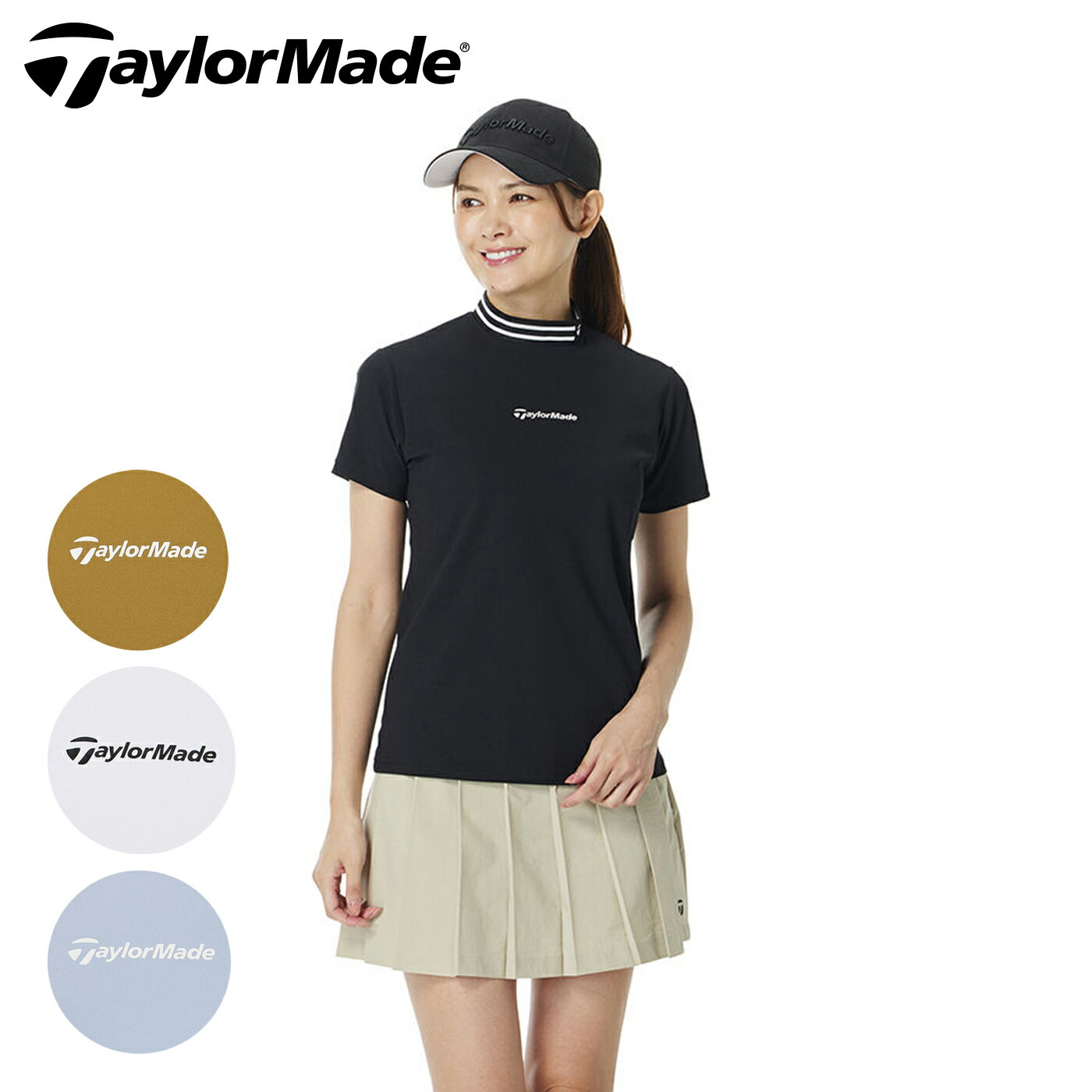 乐天商城 - テーラーメイド ゴルフ ウェア レディース ポロシャツ 春夏 TL801 TaylorMade 2026S/S