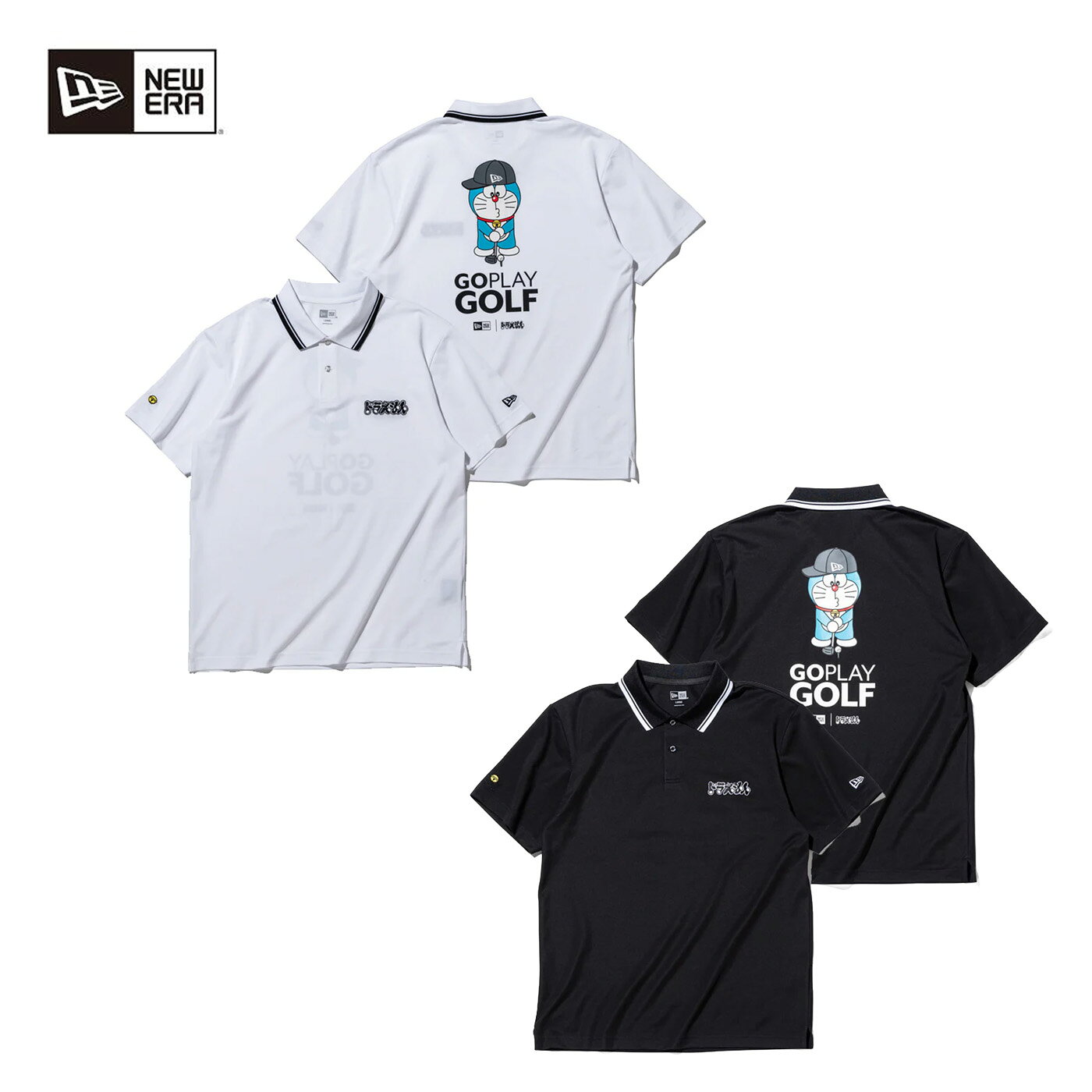 ニューエラ NEW ERA ドラえもん 半袖 ポロシャツ 14935370/14935371 メンズ/レディース ウェア 2026S/S...