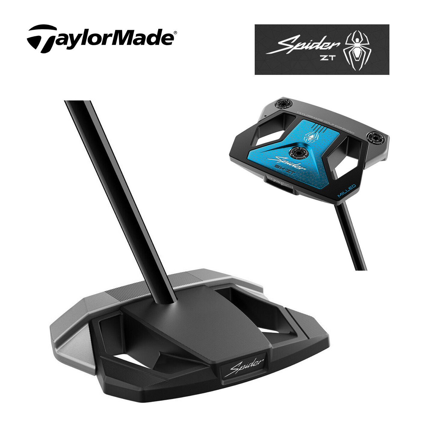 乐天商城 - テーラーメイド TaylorMade Spider 5K ZT STANDARD スパイダー ZT スタンダード パター【日本仕様】2026