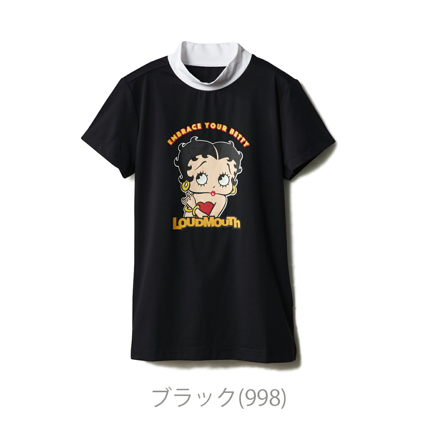 【限定コラボ】ラウドマウス ゴルフ ウェア レディース LM Betty半袖シャツ 春夏 866666 LOUDMOUTH 2026S/S
