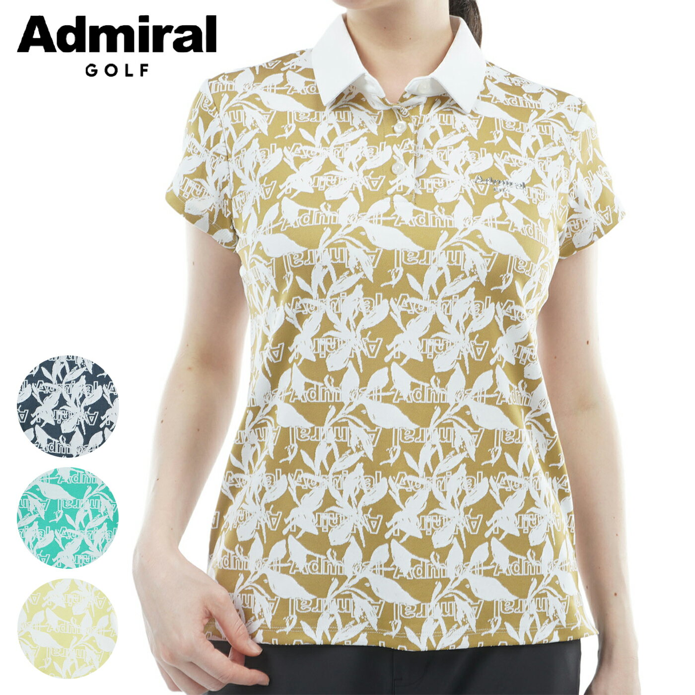乐天商城 - アドミラルゴルフ ウェア レディース シャツ 春夏 ADLA618 Admiral GOLF 2026S/S