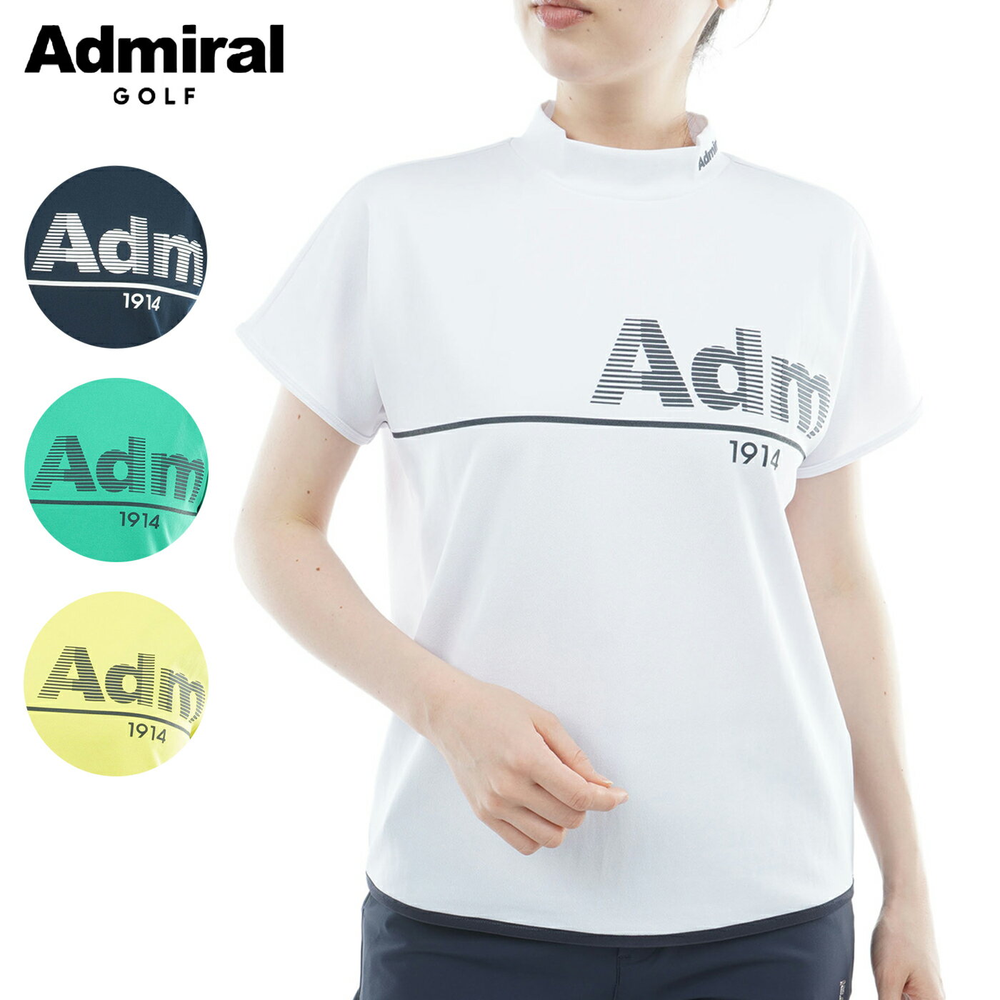 乐天商城 - アドミラルゴルフ ウェア レディース シャツ 春夏 ADLA622 Admiral GOLF 2026S/S