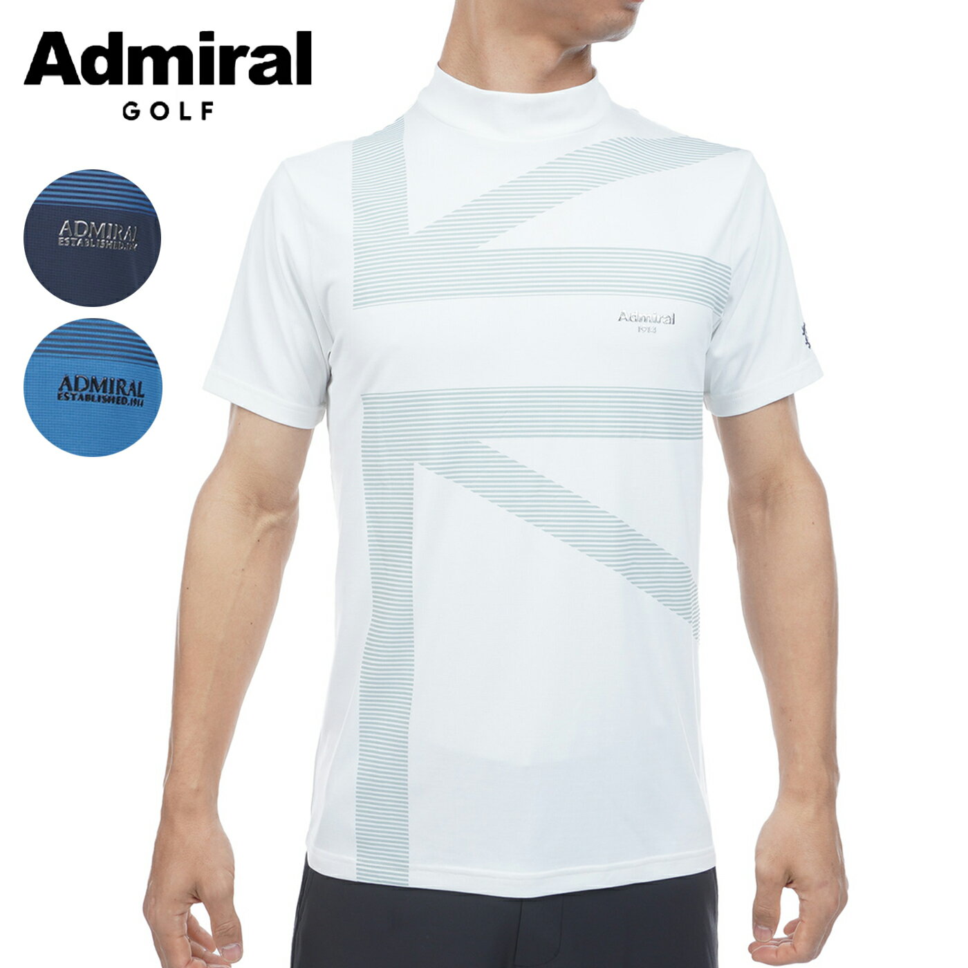 樂天商城 - アドミラルゴルフ ウェア メンズ シャツ 春夏 ADMA636 Admiral GOLF 2026S/S