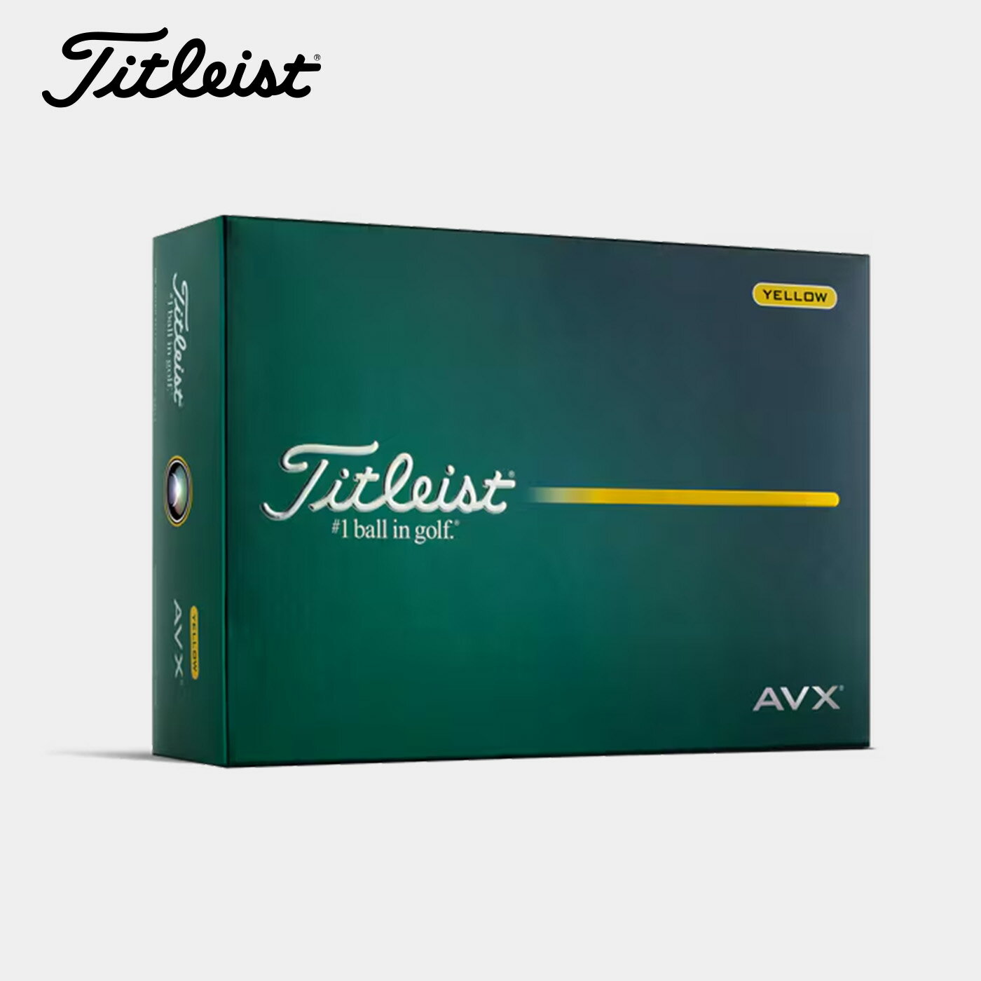 ��2026ǯ3��6��ȯ��ۥ����ȥꥹ�� AVX Yellow ����եܡ��� 1������(12����) Titleist