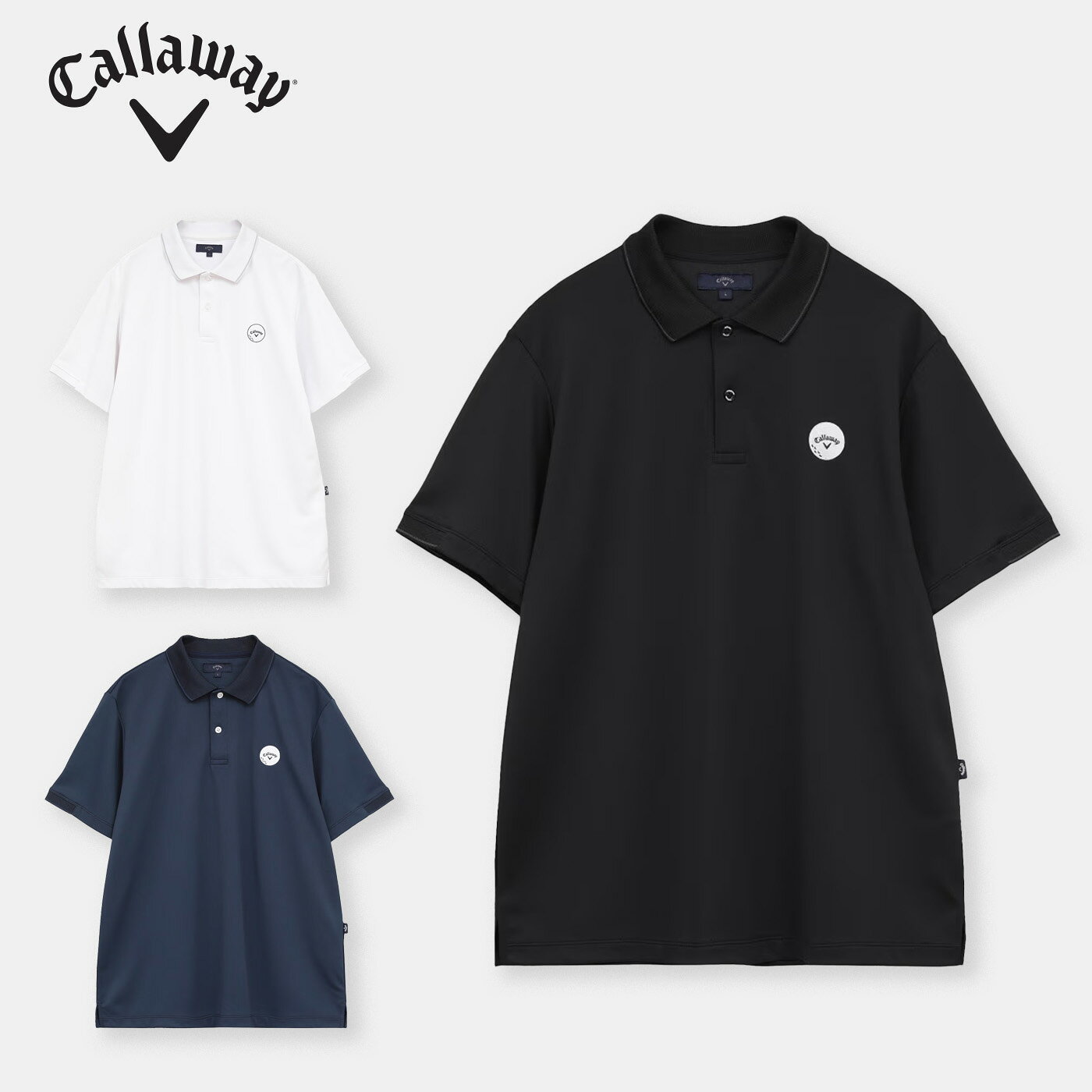 乐天商城 - キャロウェイ ウェア ポロシャツ メンズ 春夏 C26134116 Callaway 2026S/S