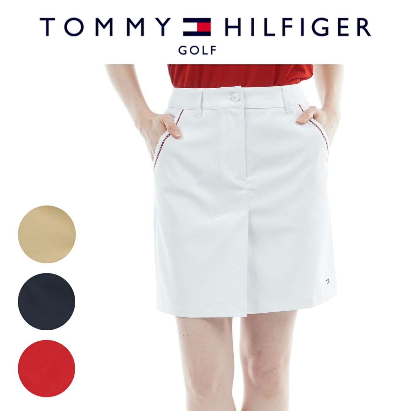 樂天商城 - トミーヒルフィガー ウェア レディース タイトスカート 春夏 THLA613 TOMMY HILFIGER 2026S/S