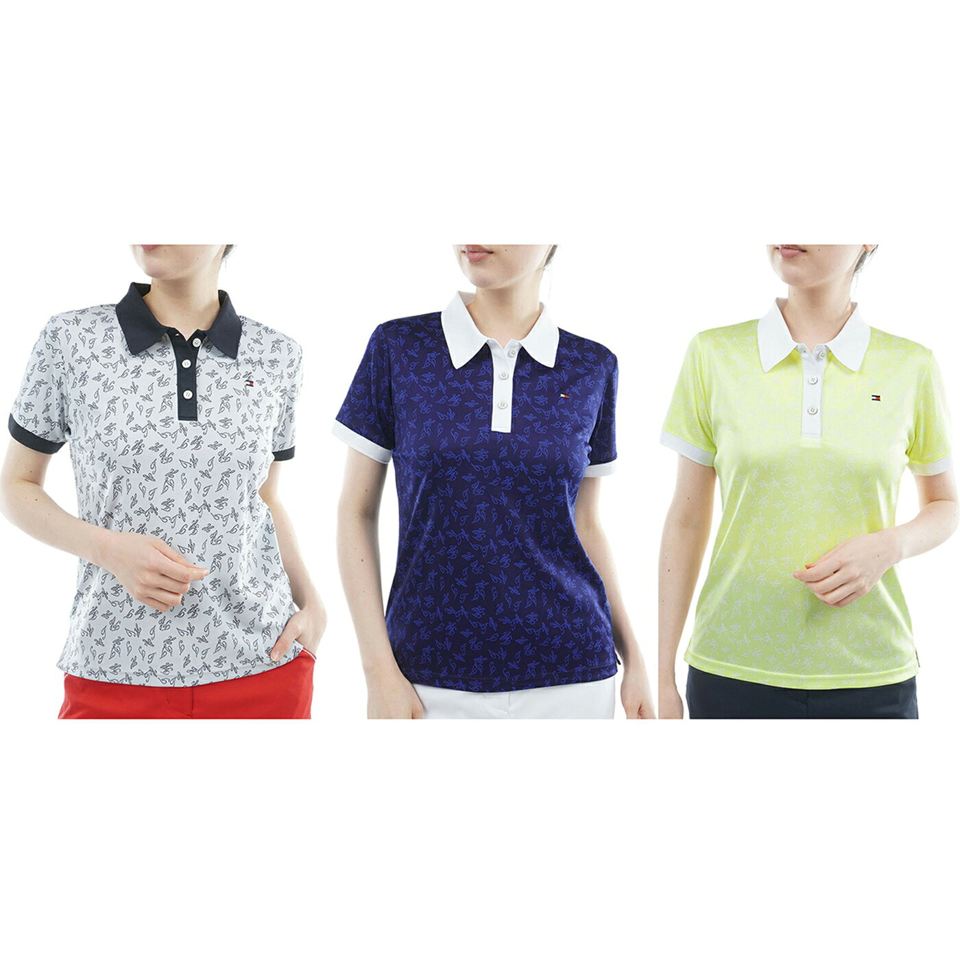 【SALE】トミーヒルフィガー ウェア レディース ポロシャツ 春夏 THLA620 TOMMY HILFIGER 2026S/S kotobukigolf-10060625 コトブキゴルフKG−NET サンプル画像2