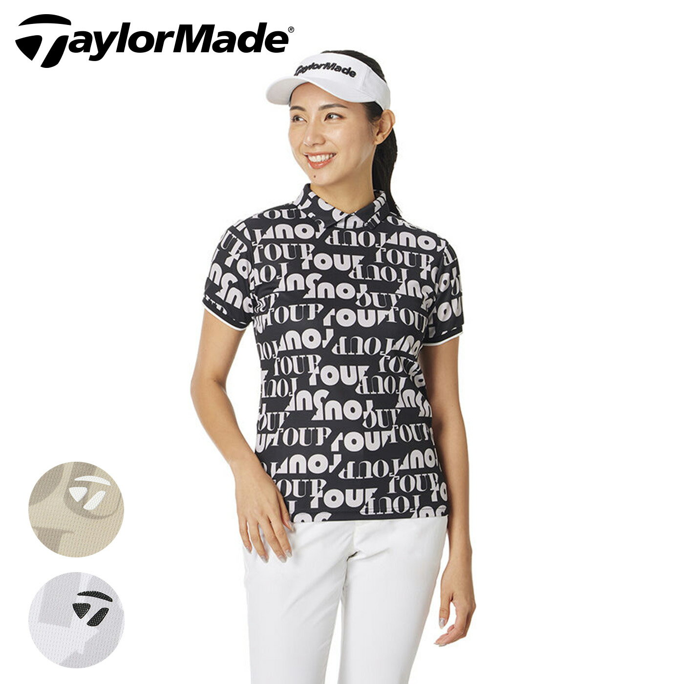 乐天商城 - テーラーメイド ゴルフ ウェア レディース ポロシャツ 春夏 TL814 TaylorMade 2026S/S