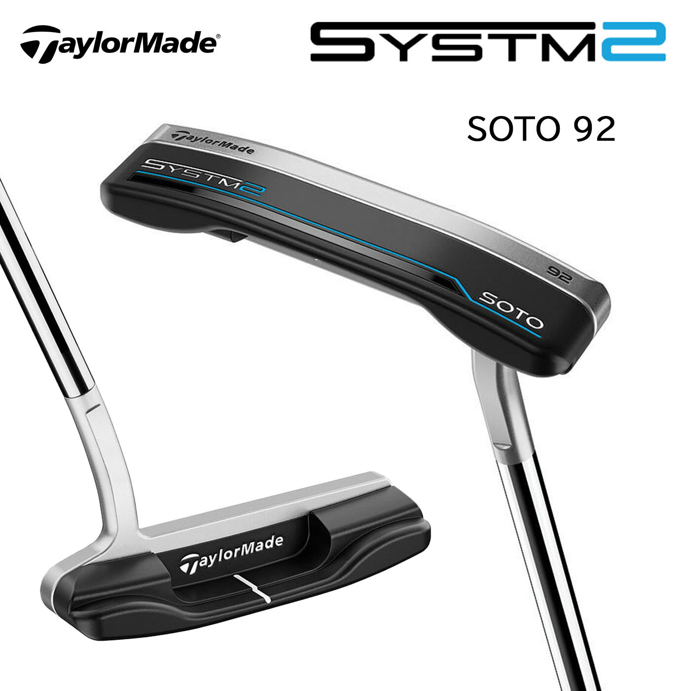 乐天商城 - テーラーメイド SYSTM2 SOTO 92 システムツー パター ソト【日本仕様】TaylorMade