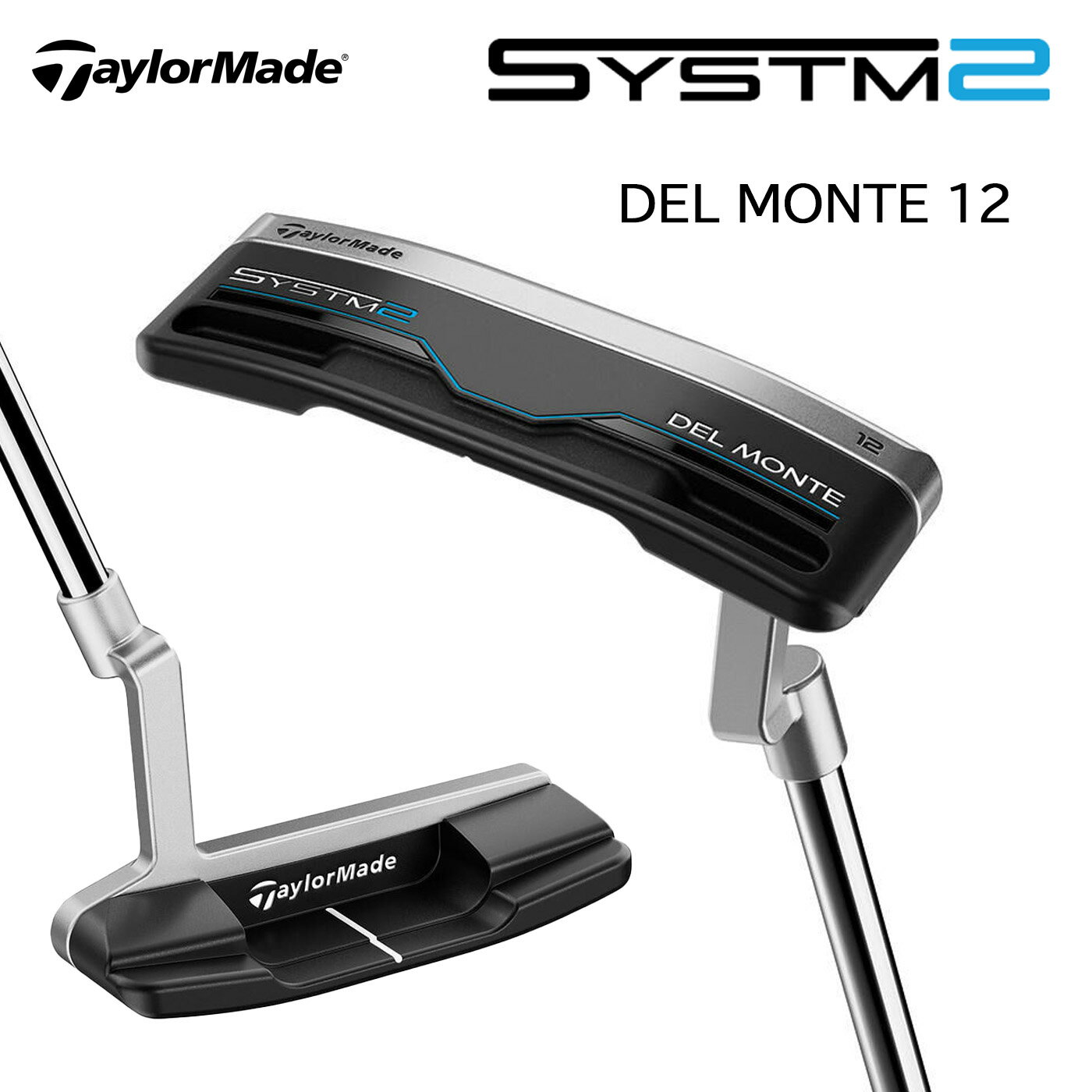 樂天商城 - テーラーメイド SYSTM2 DEL MONTE 12 システムツー パター デルモンテ【日本仕様】TaylorMade
