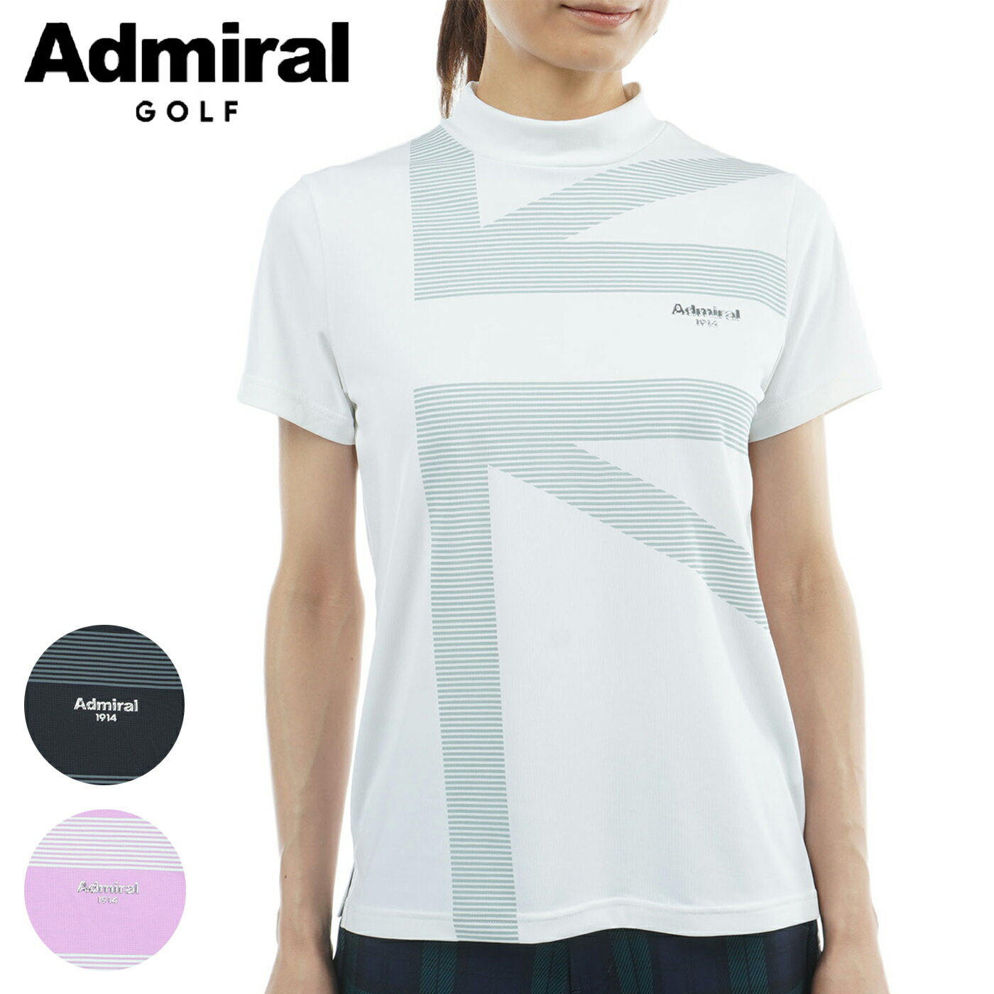 樂天商城 - アドミラルゴルフ ウェア レディース シャツ 春夏 ADLA632 Admiral GOLF 2026S/S