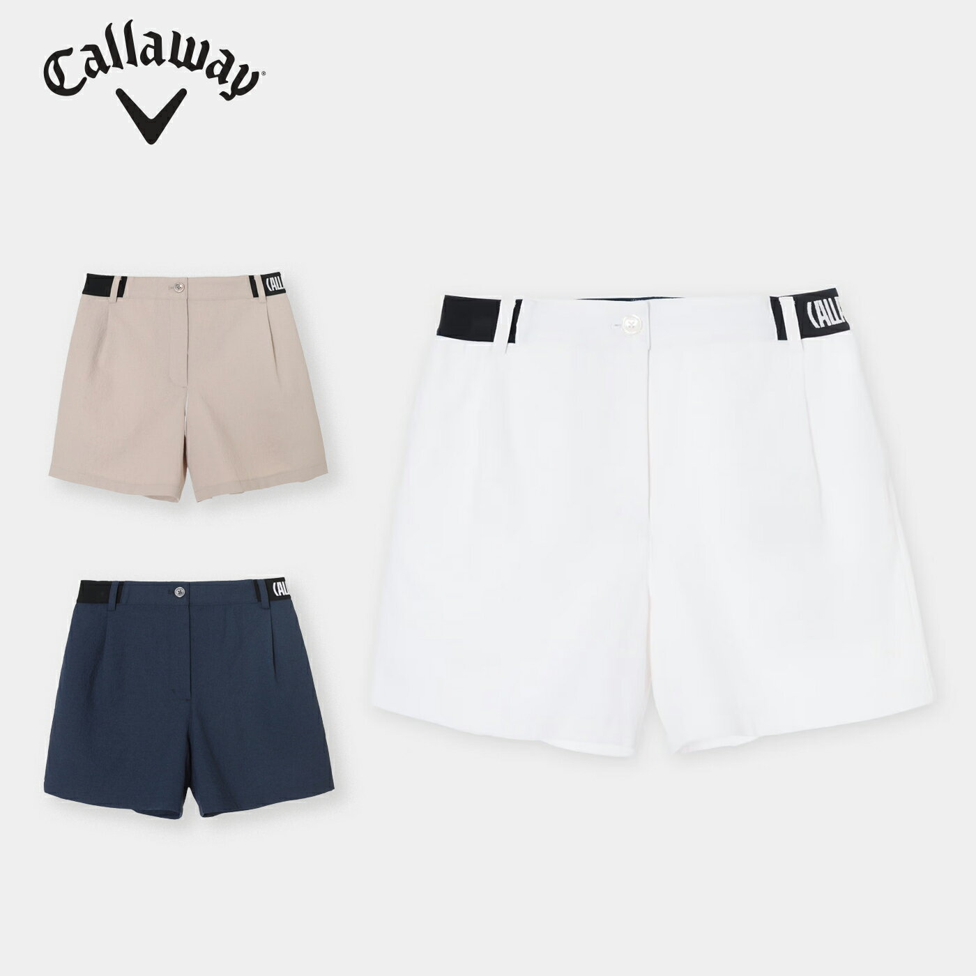 樂天商城 - キャロウェイ ウェア ショートパンツ レディース 春夏 C26127201 Callaway 2026S/S