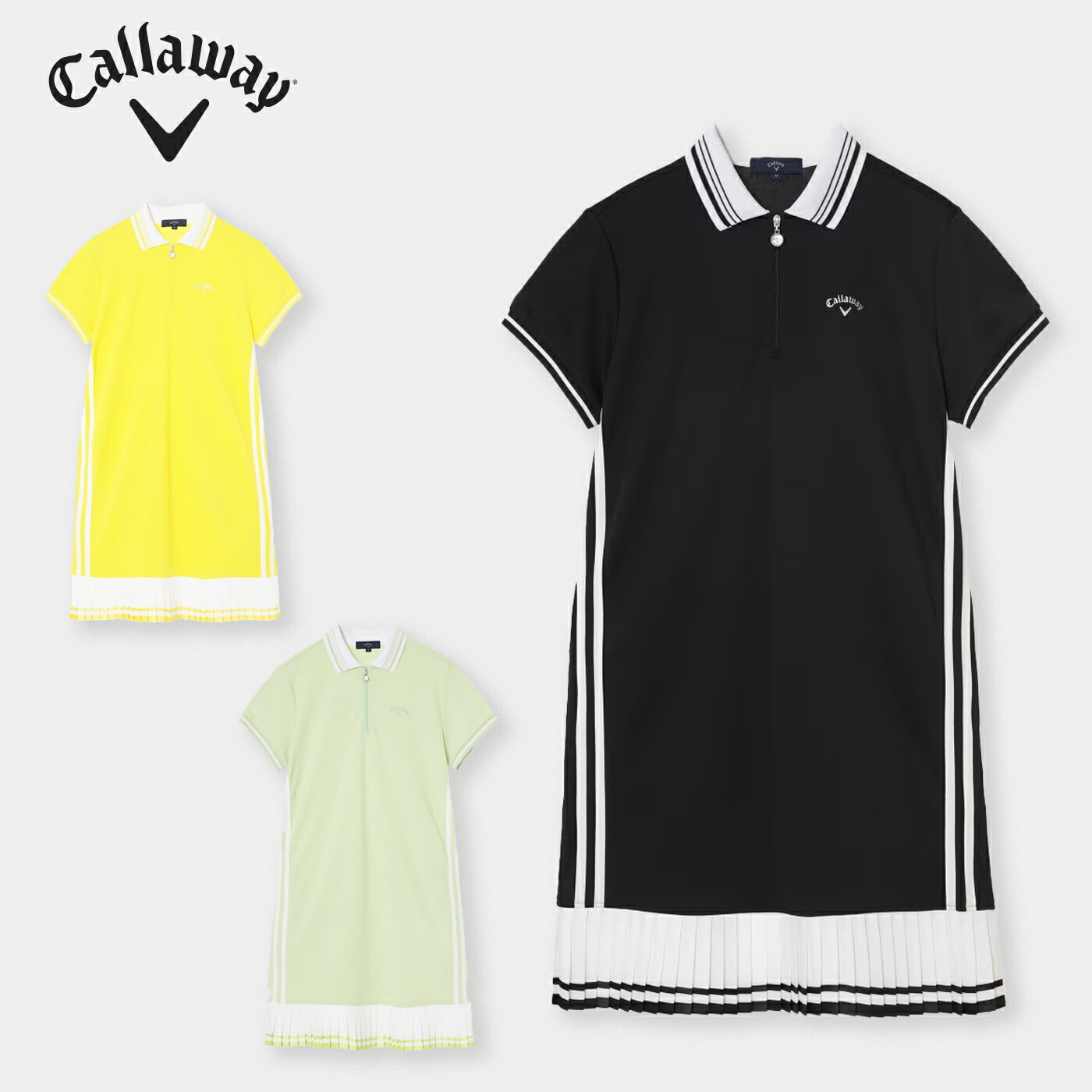 樂天商城 - キャロウェイ ウェア ワンピース レディース 春夏 C26129201 Callaway 2026S/S