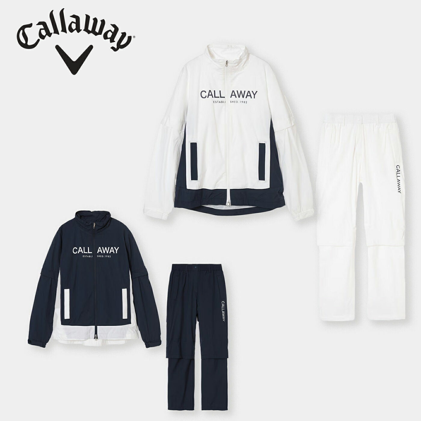 乐天商城 - キャロウェイ ウェア レインウェア レディース C26989200 Callaway 継続品番 2026S/S